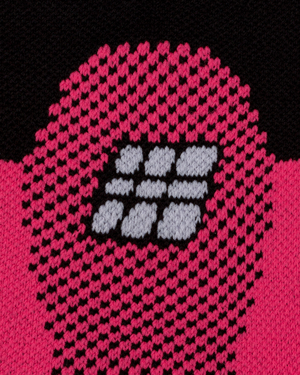 Ski Merino Tall Compression Socks, Women, Black/Pink, close-up detail
