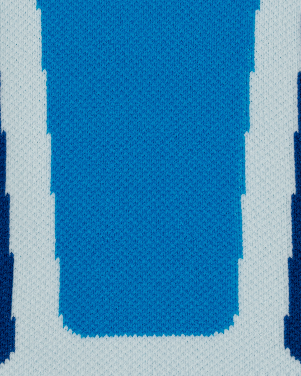 Ski Thermo Tall Compression Socks, Men, Blue/Aqua, close-up detail