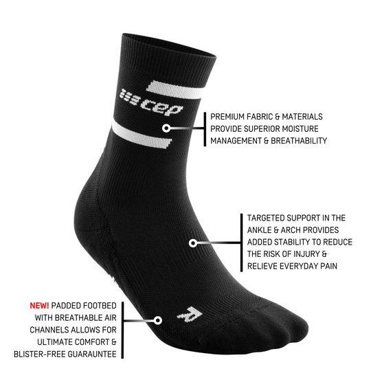 The Run Compression Mid Cut Socks 4.0, Women