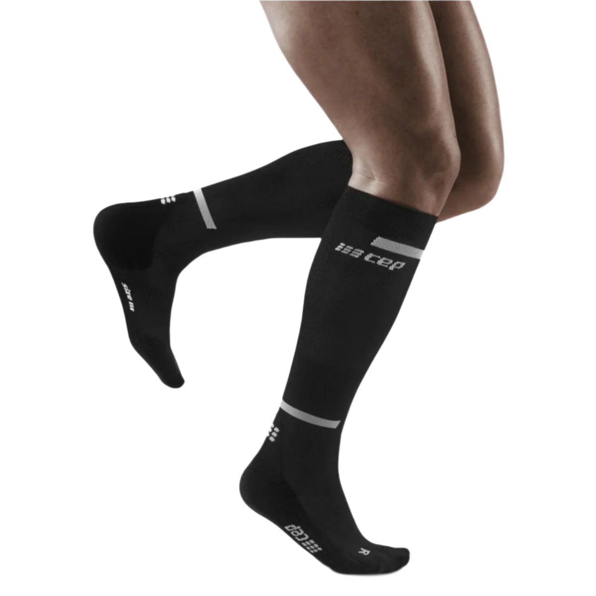 The Run Compression Tall Socks 4.0, Men, Black/White