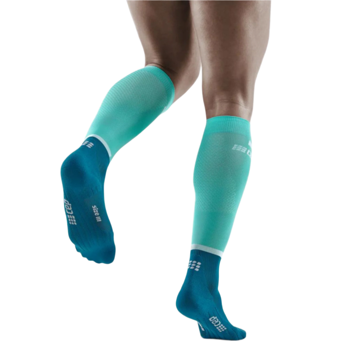 The Run Compression Tall Socks 4.0, Men, Ocean/Petrol