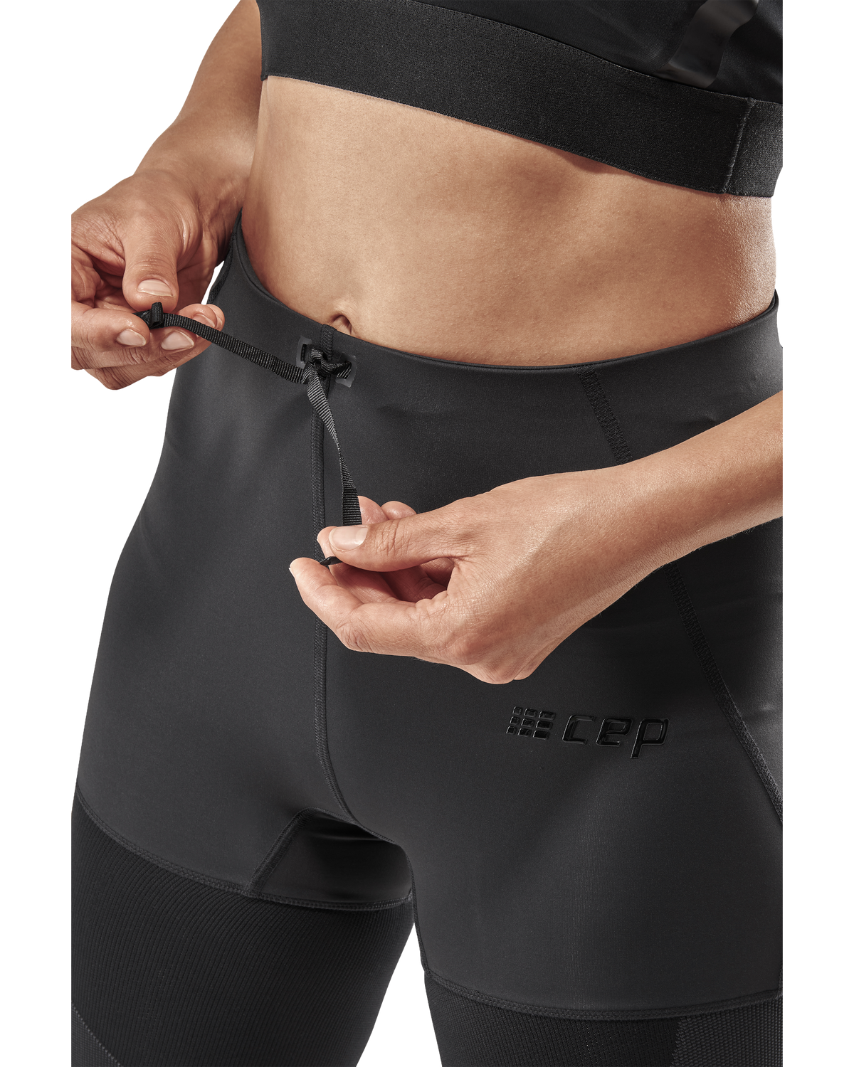Compression Run Shorts 4.0, Women, close-up detail