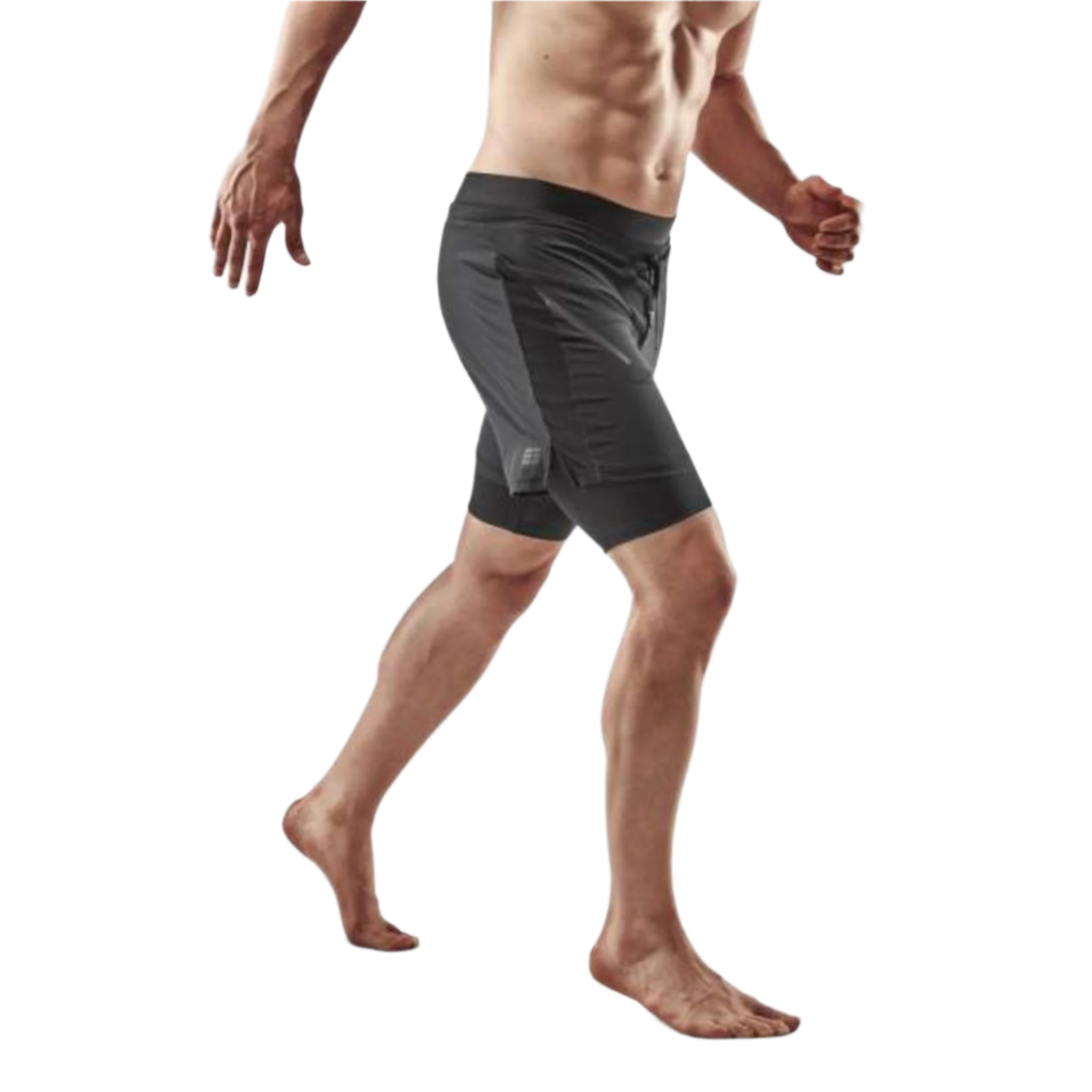 Cyridy Men's 2-in-1 Running Shorts With Compression Liner & Pockets