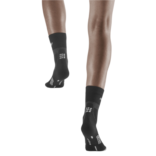 Hiking Merino Mid Cut Compression Socks, Women