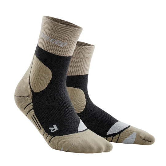 Hiking Merino Mid Cut Compression Socks, Women