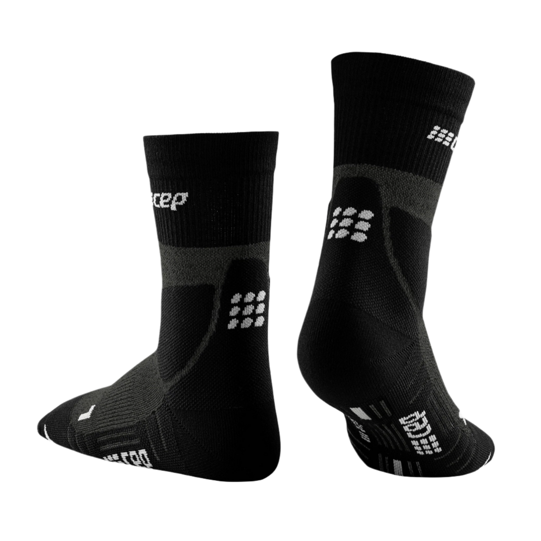 Hiking Merino Mid Cut Compression Socks, Men