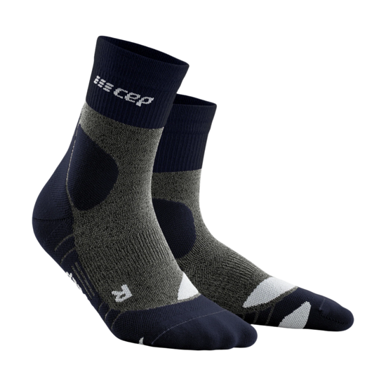 Hiking Merino Mid Cut Compression Socks, Men