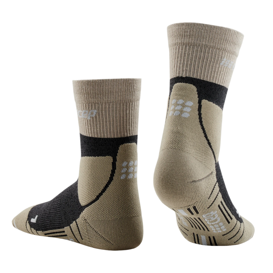 Hiking Merino Mid Cut Compression Socks, Men