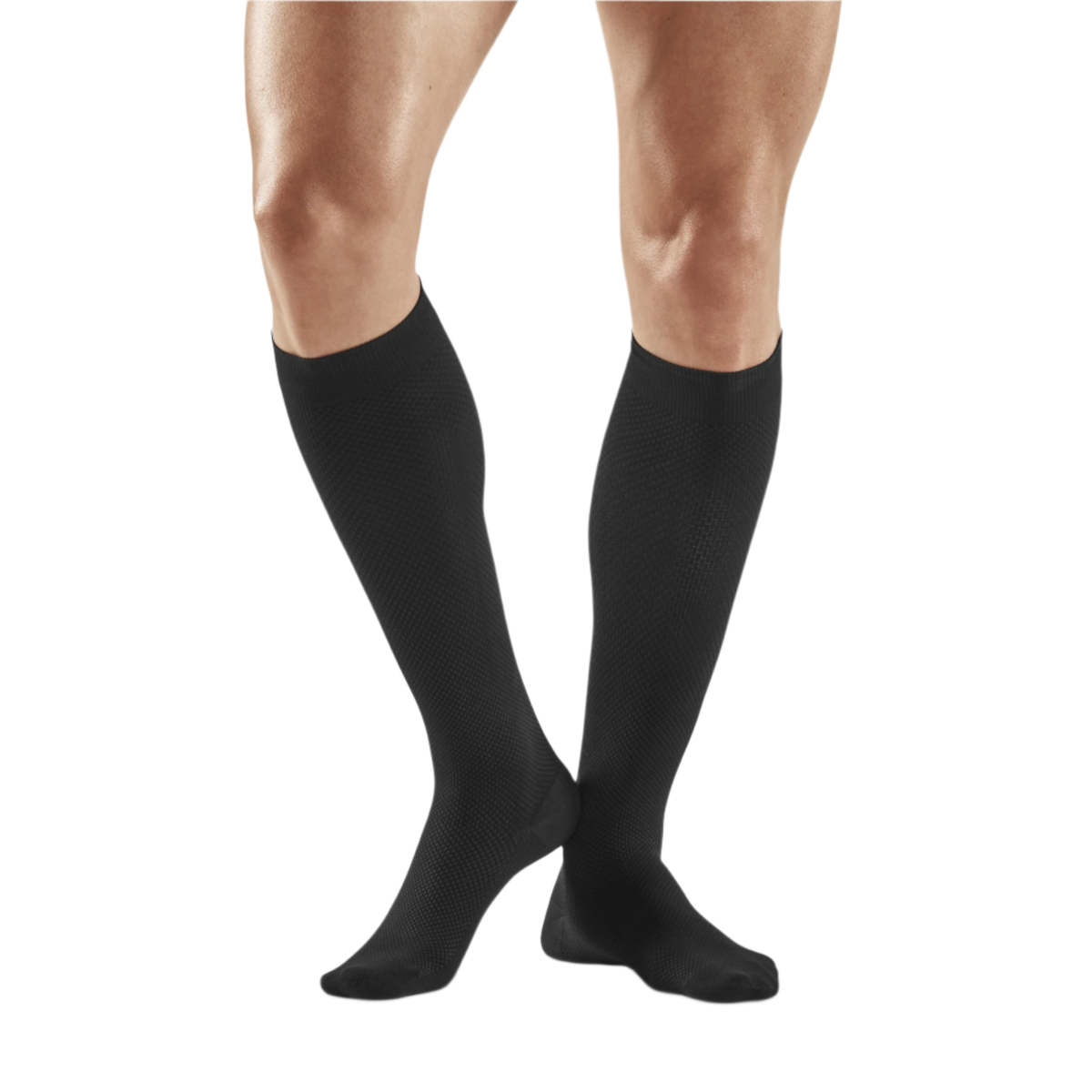 Allday Tall Compression Socks, Men, Black