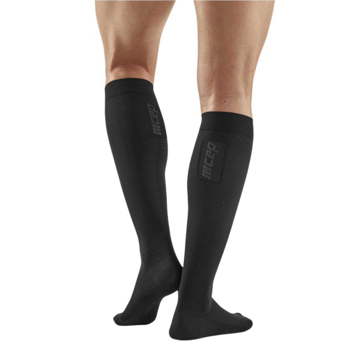 Allday Tall Compression Socks, Men, Black