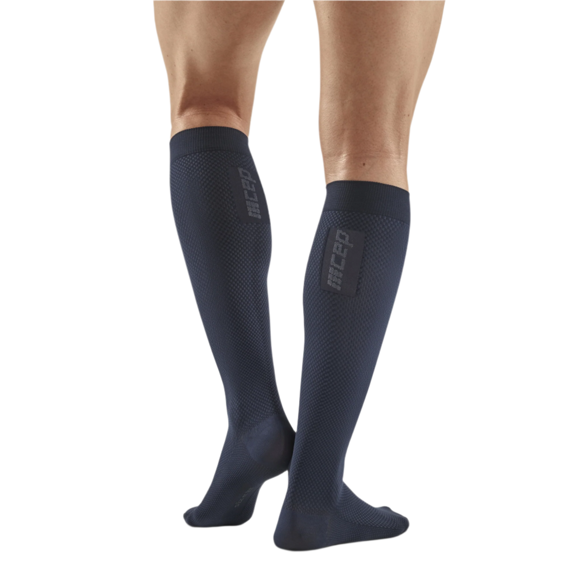 Allday Tall Compression Socks, Men, Dark Blue