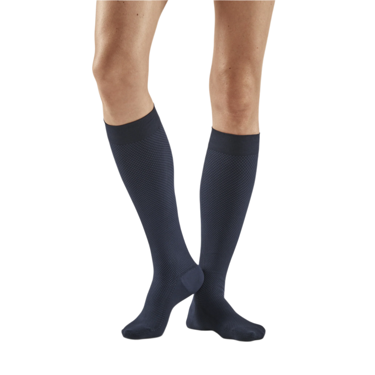 Allday Tall Compression Socks, Women, Dark Blue