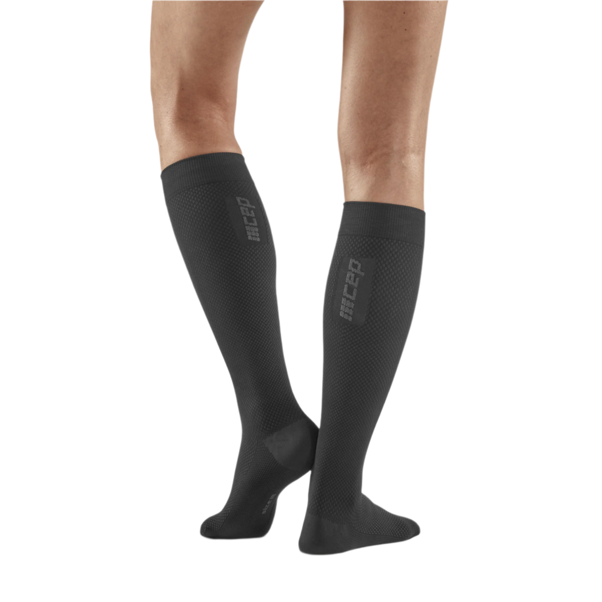 Allday Tall Compression Socks, Women, Dark Grey