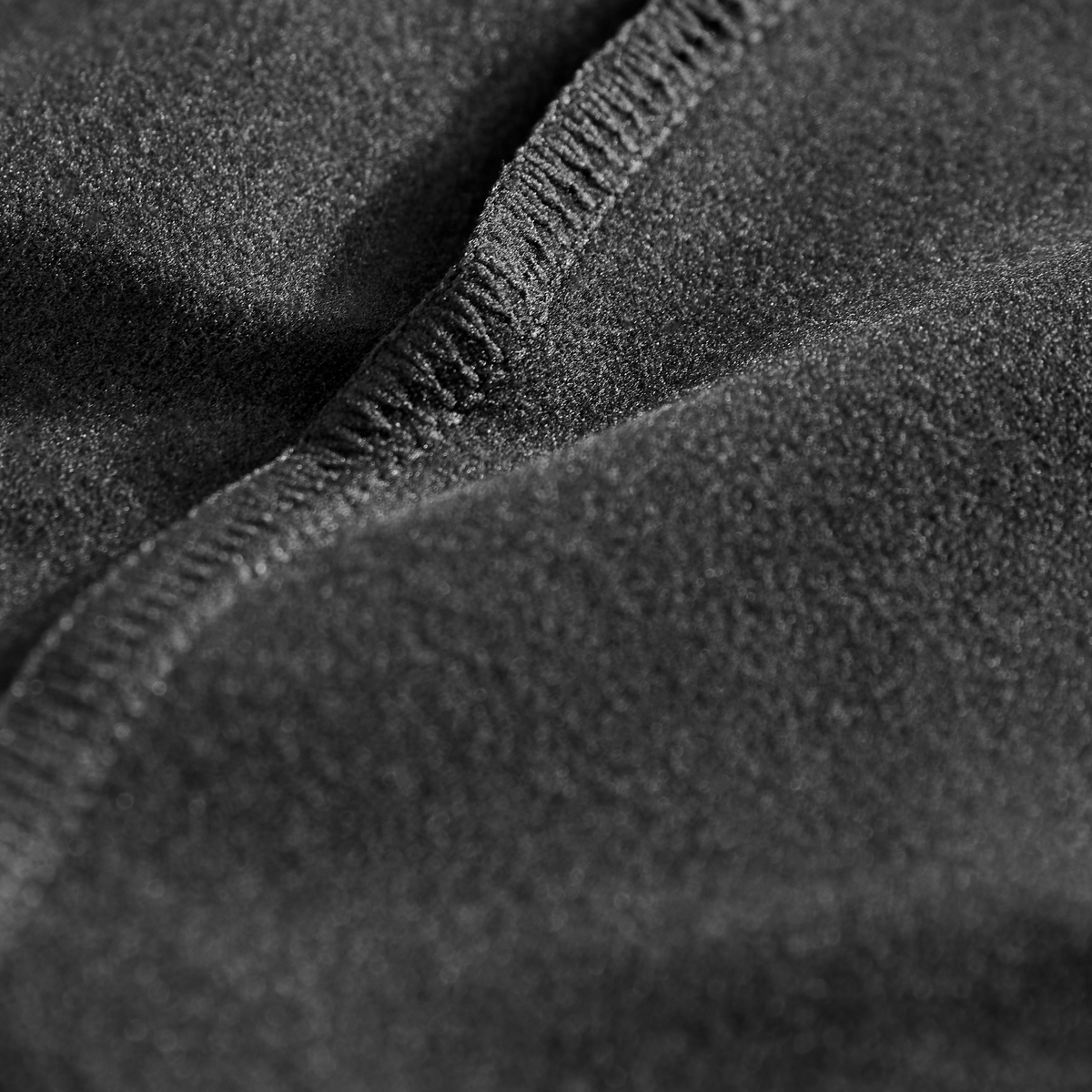 Cold Weather Long Sleeve Shirt, Men, Black, close-up detail