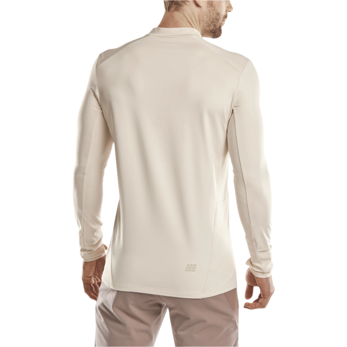 Cold Weather Long Sleeve Shirt, Men, Cream