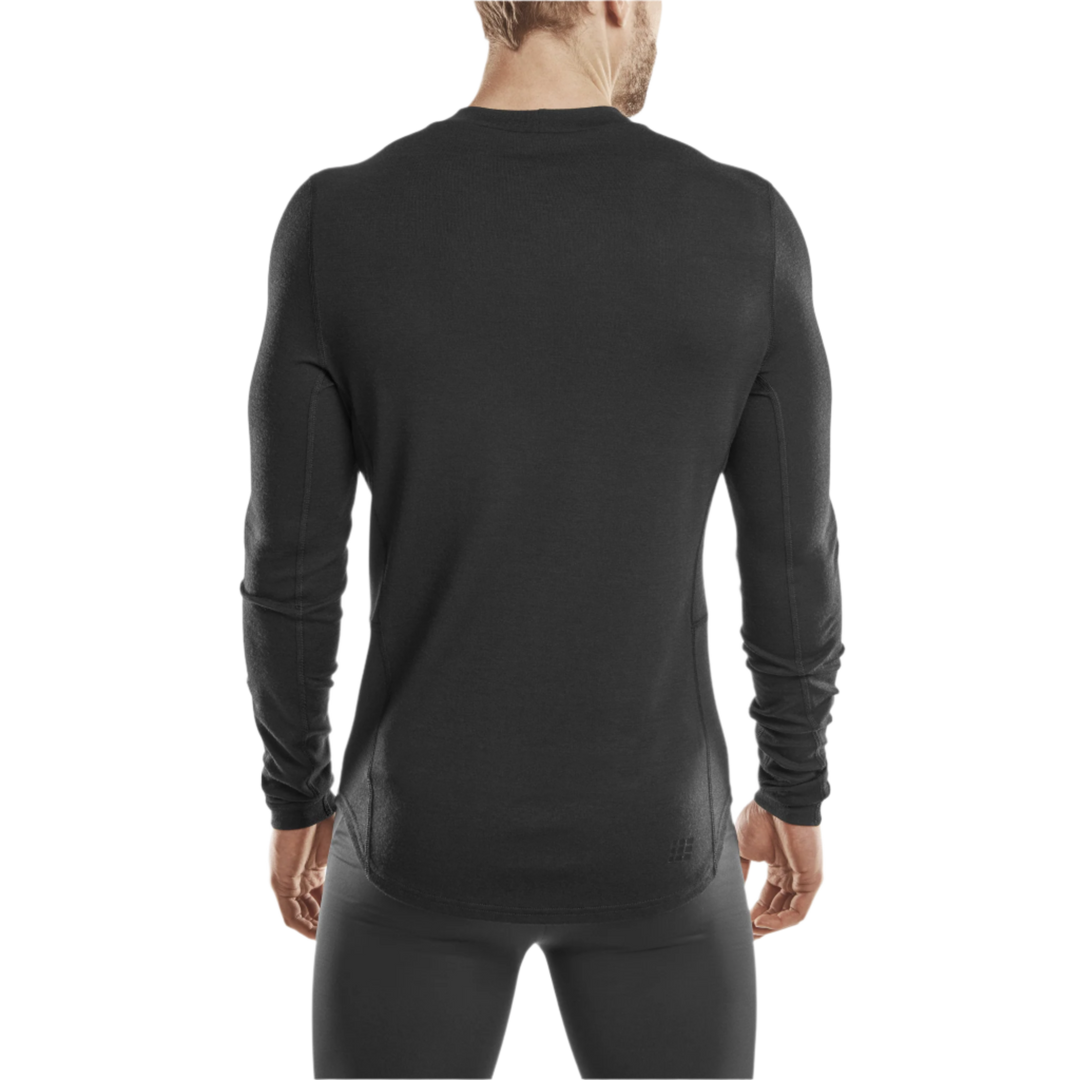 Cold Weather Merino Long Sleeve Shirt, Men