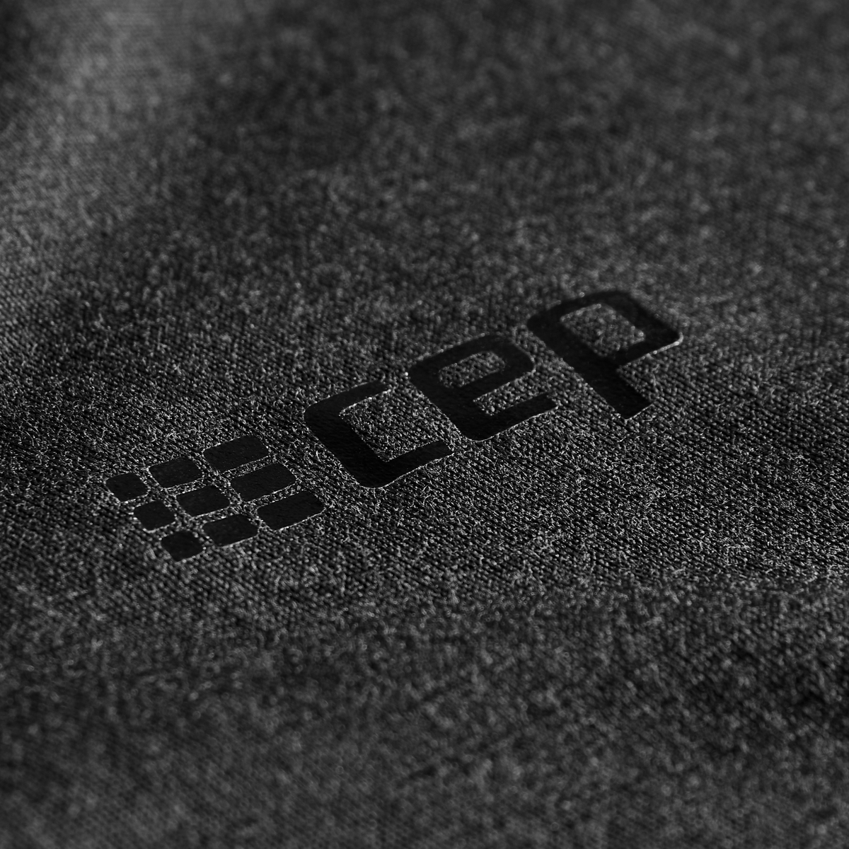 Cold Weather Merino Long Sleeve Shirt, Women, Black Merino, close-up detail