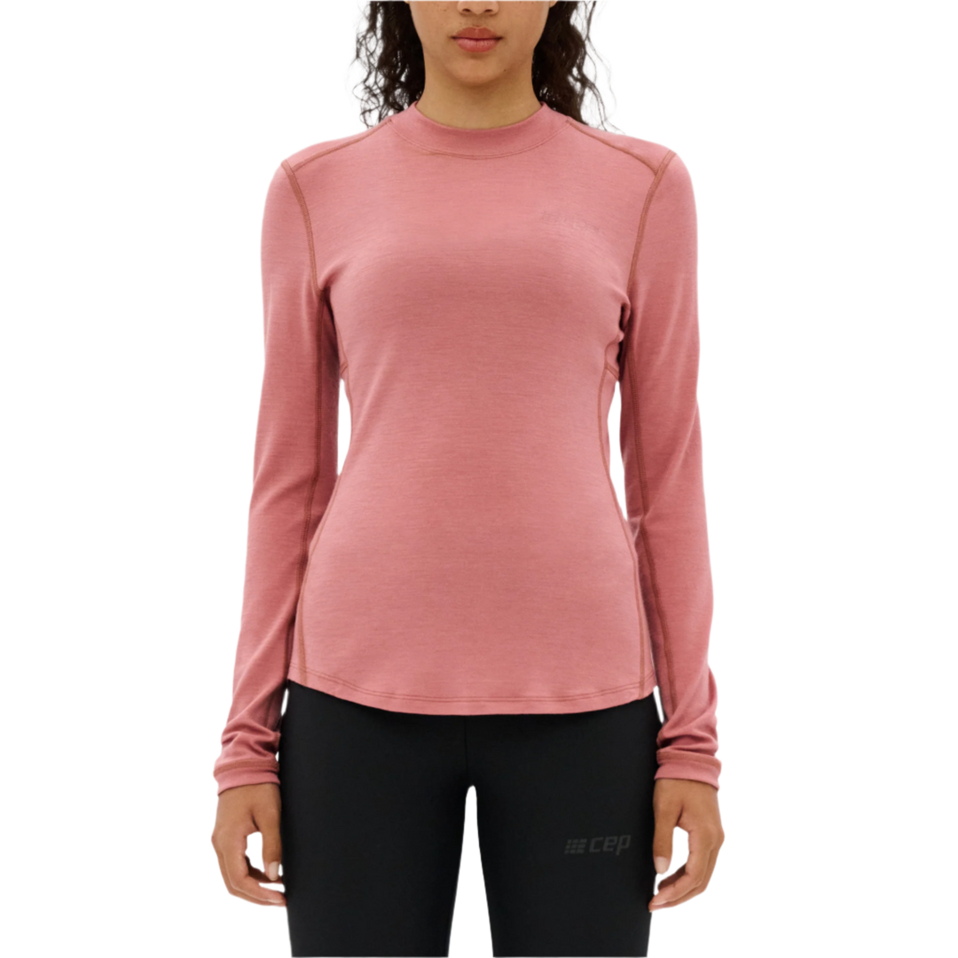 Cold Weather Merino Long Sleeve Shirt, Women