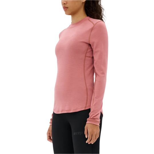 Cold Weather Merino Long Sleeve Shirt, Women