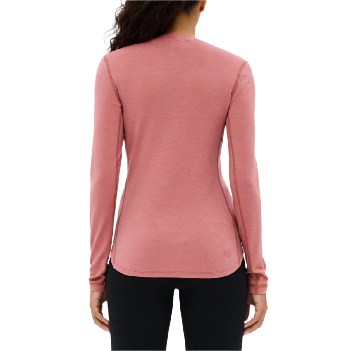 Cold Weather Merino Long Sleeve Shirt, Women, Rose Merino