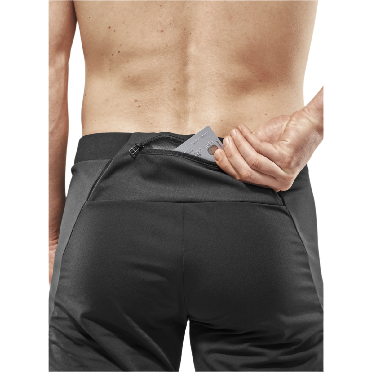 Cold Weather Pants, Men, Black, close-up detail