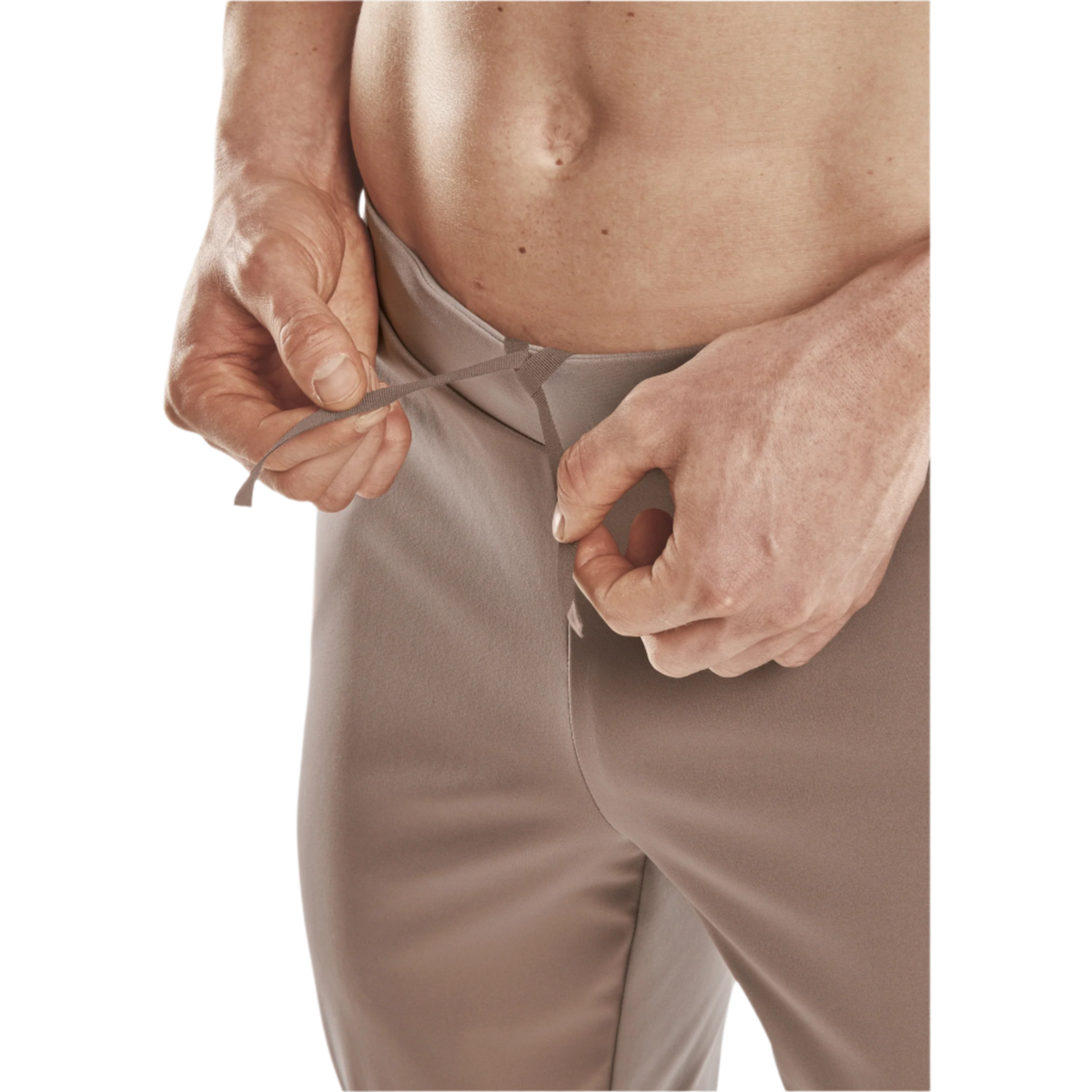 Cold Weather Pants, Men, Brown, close-up detail