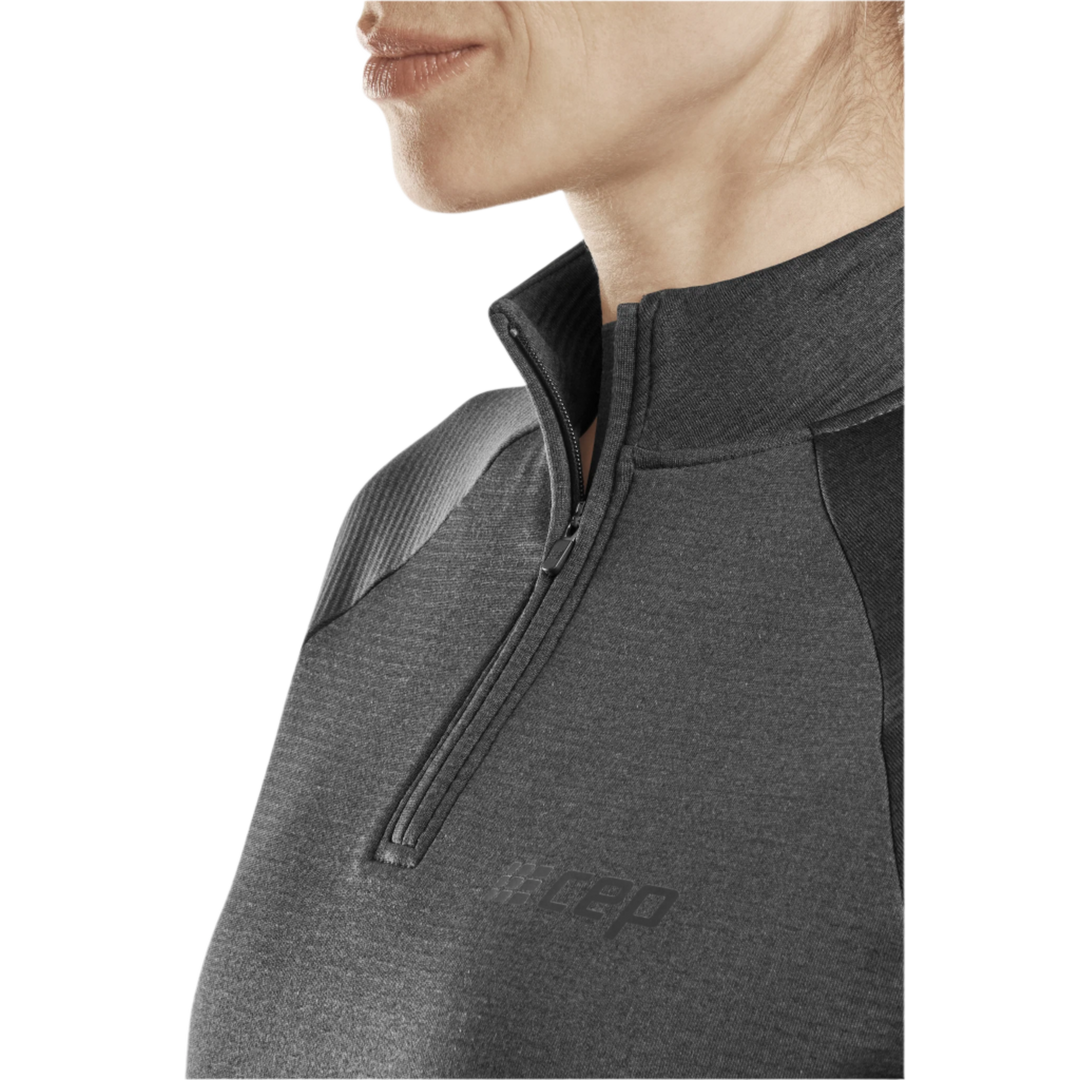 Cold Weather Quarter Zip Pullover, Women