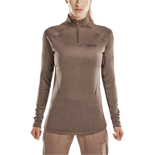 Cold Weather Quarter Zip Pullover, Women