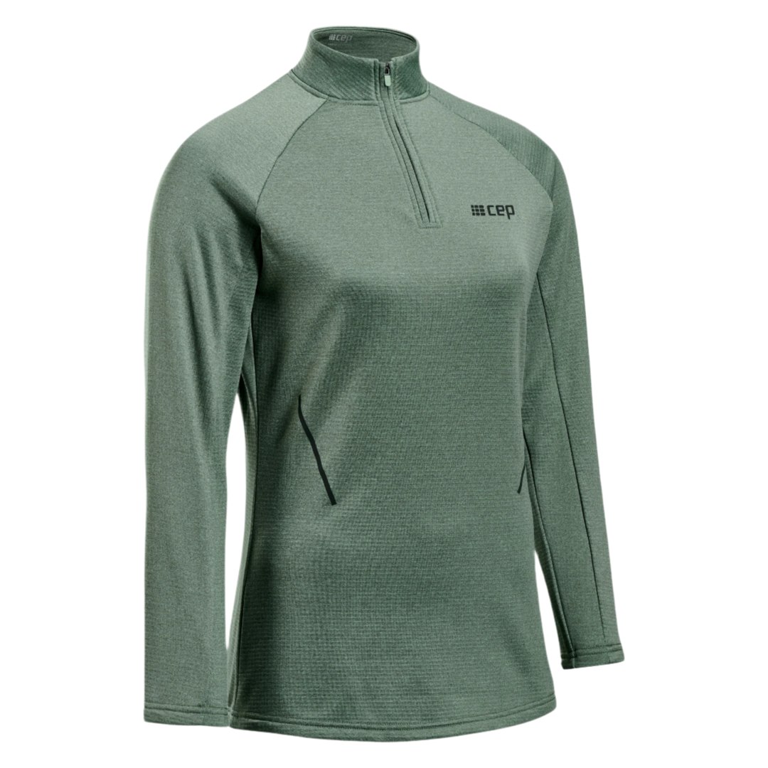 Cold Weather Quarter Zip Pullover, Women