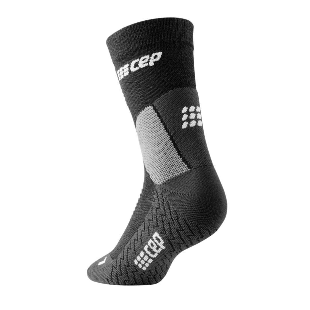 Cold Weather Mid Cut Compression Socks, Men