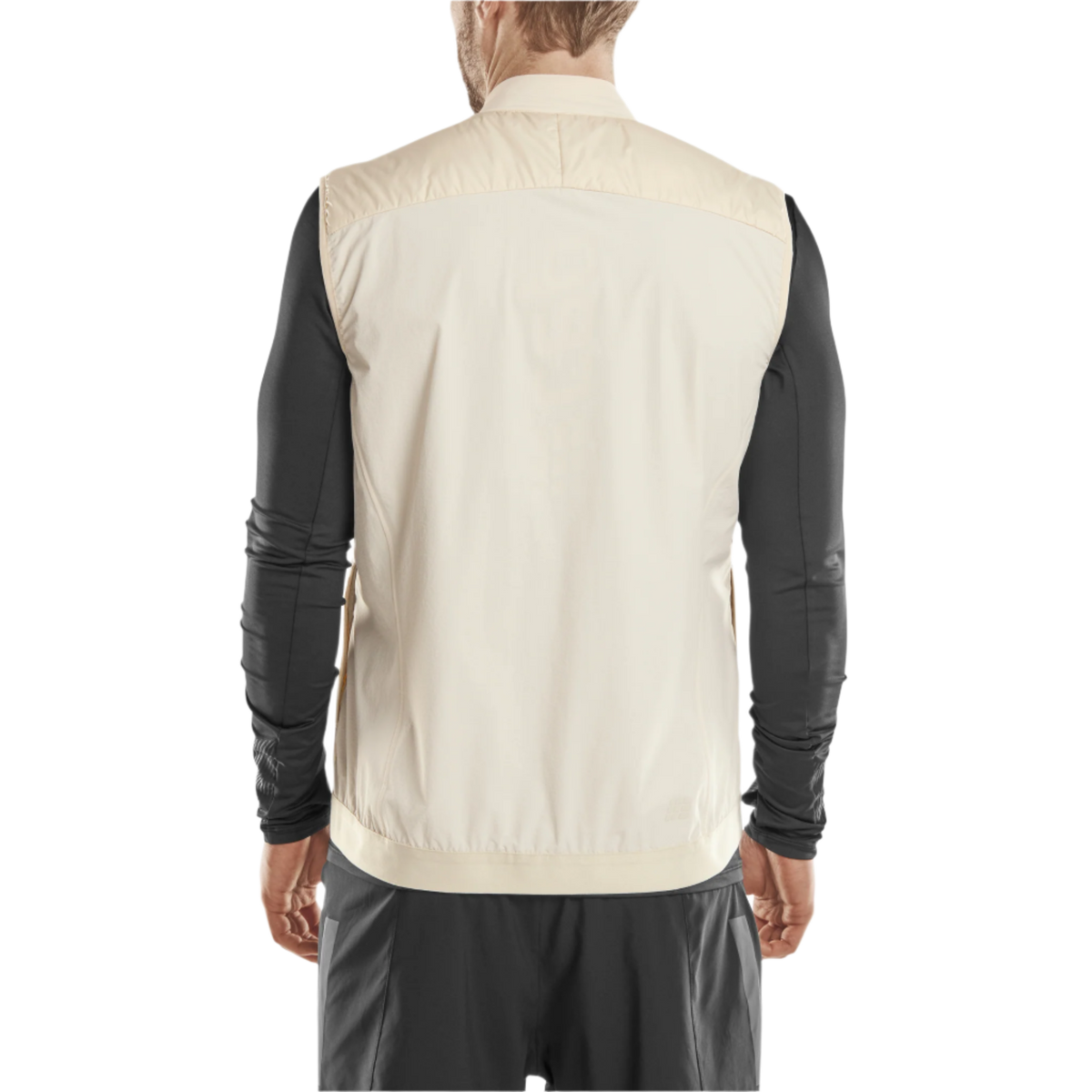 Cold Weather Reversible Vest, Men, Cream