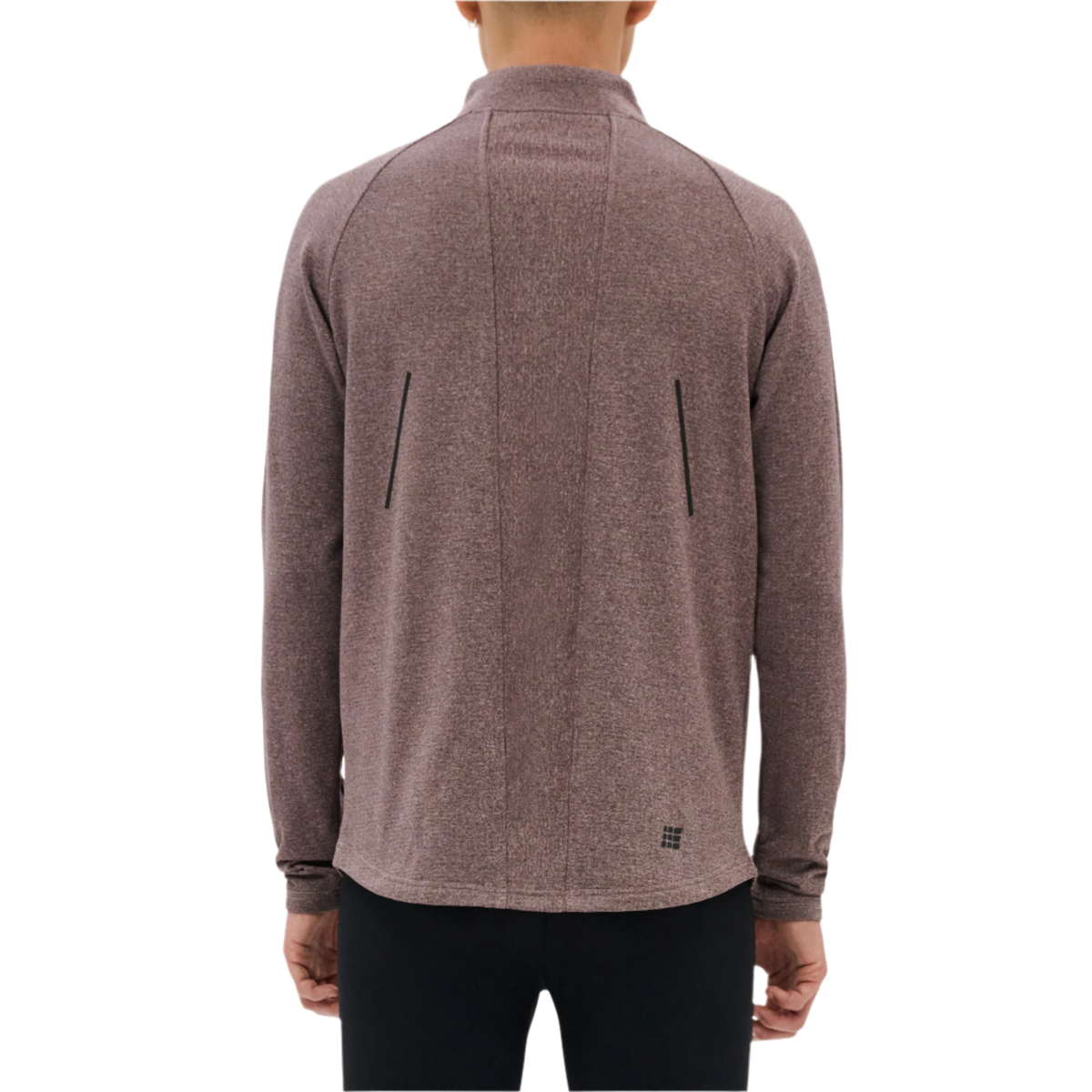Cold Weather Quarter Zip Pullover, Men, Aubergine