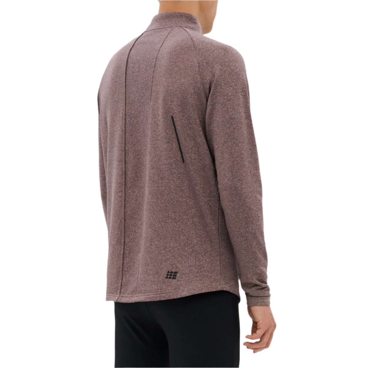 Cold Weather Quarter Zip Pullover, Men, Aubergine