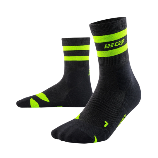 Hiking 80s Mid Cut Compression Socks, Men