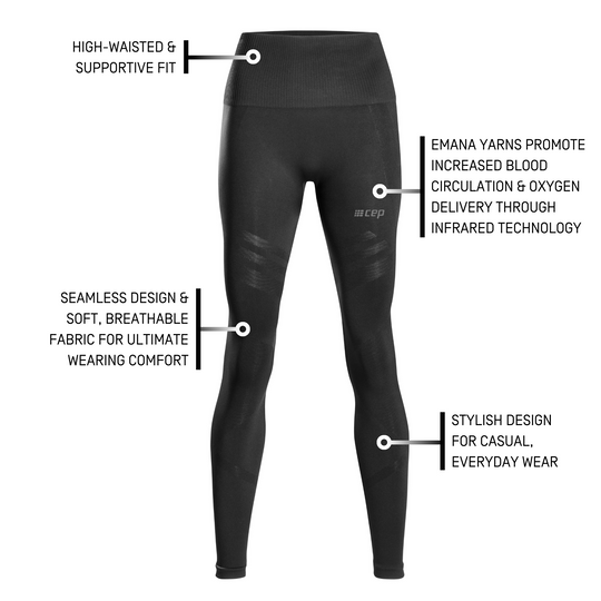 Infrared Recovery Seamless Tights, Women