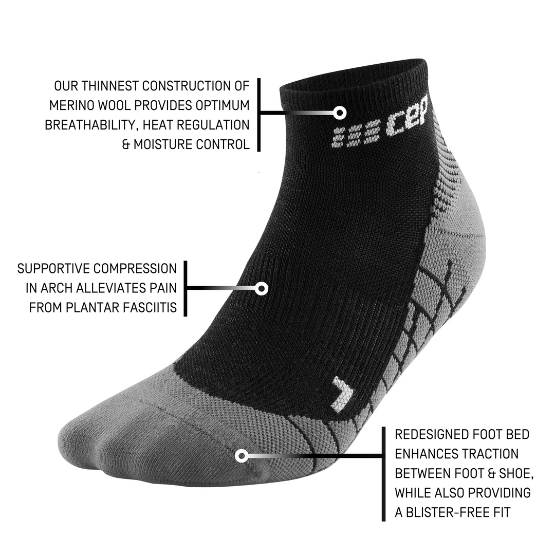 Hiking Light Merino Low Cut Socks, Men