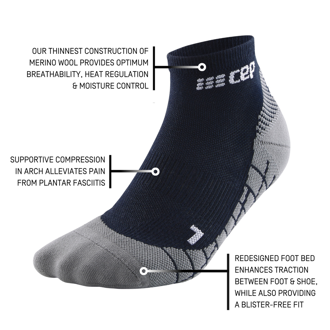 Hiking Light Merino Low Cut Socks, Men