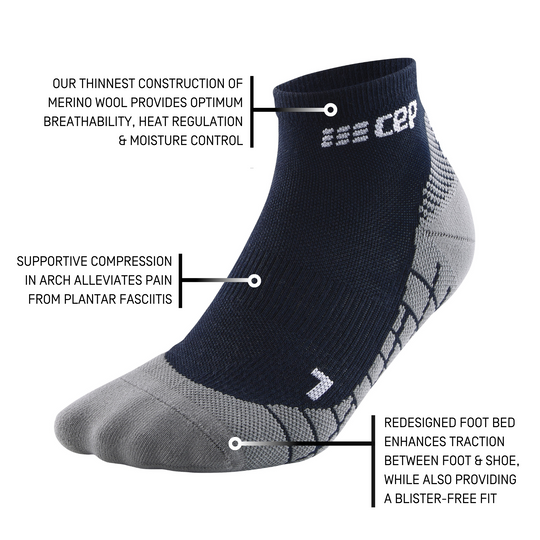 Hiking Light Merino Low Cut Socks, Men