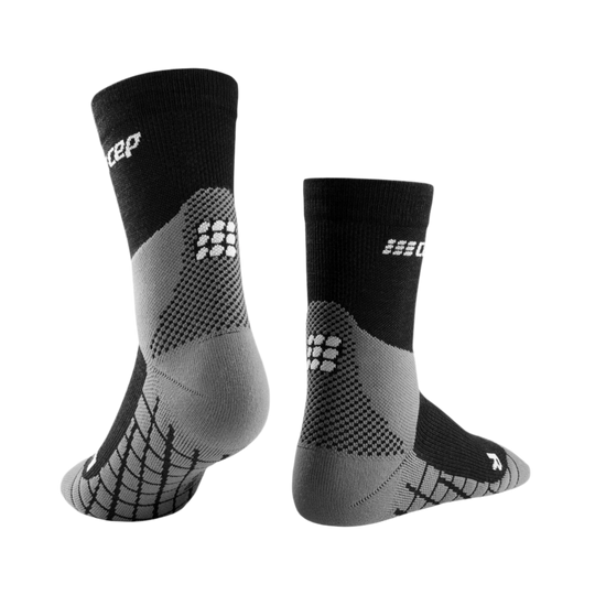 Hiking Light Merino Mid Cut Compression Socks, Men