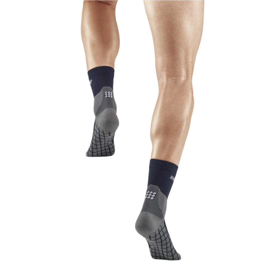 Hiking Light Merino Mid Cut Compression Socks, Men