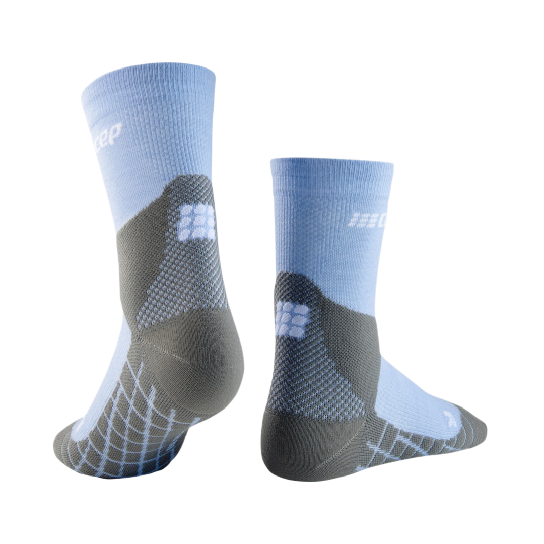 Hiking Light Merino Mid Cut Compression Socks, Men