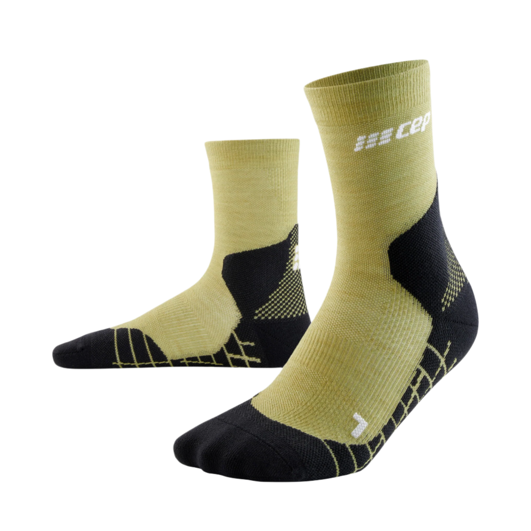 Hiking Light Merino Mid Cut Compression Socks, Men