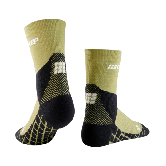 Hiking Light Merino Mid Cut Compression Socks, Men