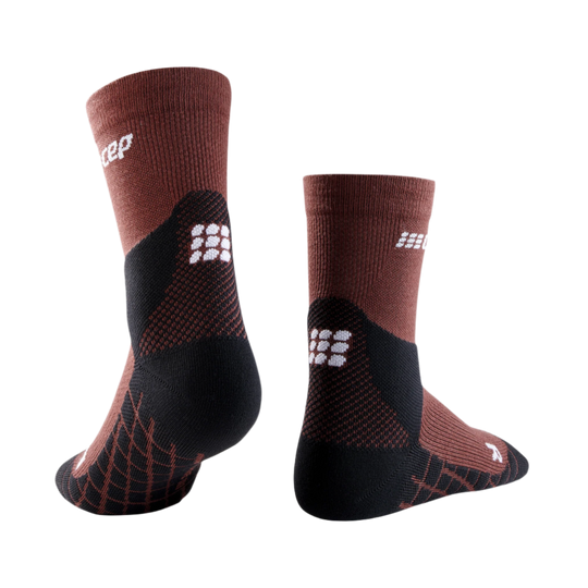 Hiking Light Merino Mid Cut Compression Socks, Women