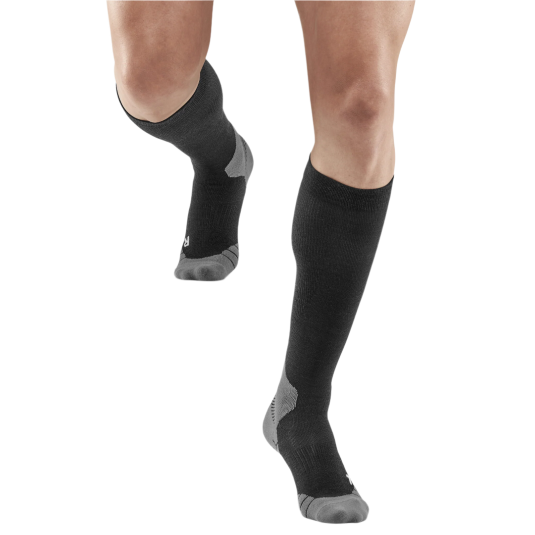 Hiking Light Merino Tall Compression Socks, Men