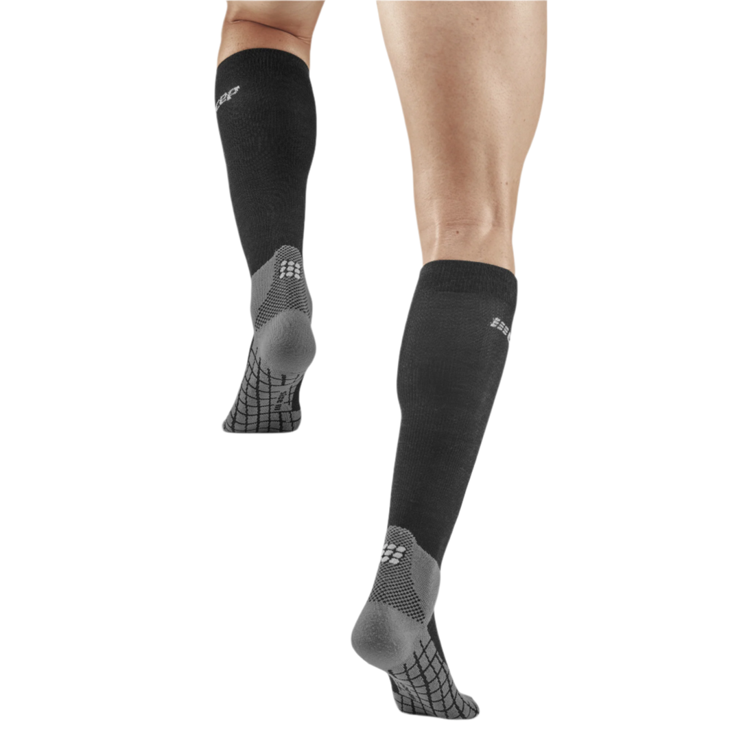 Hiking Light Merino Tall Compression Socks, Men