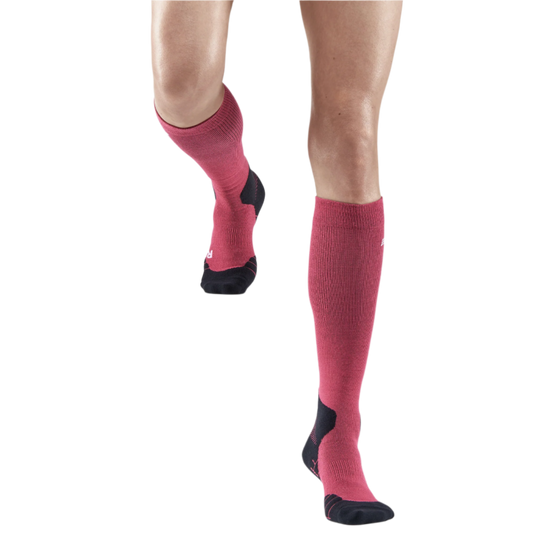 Hiking Light Merino Tall Compression Socks, Women