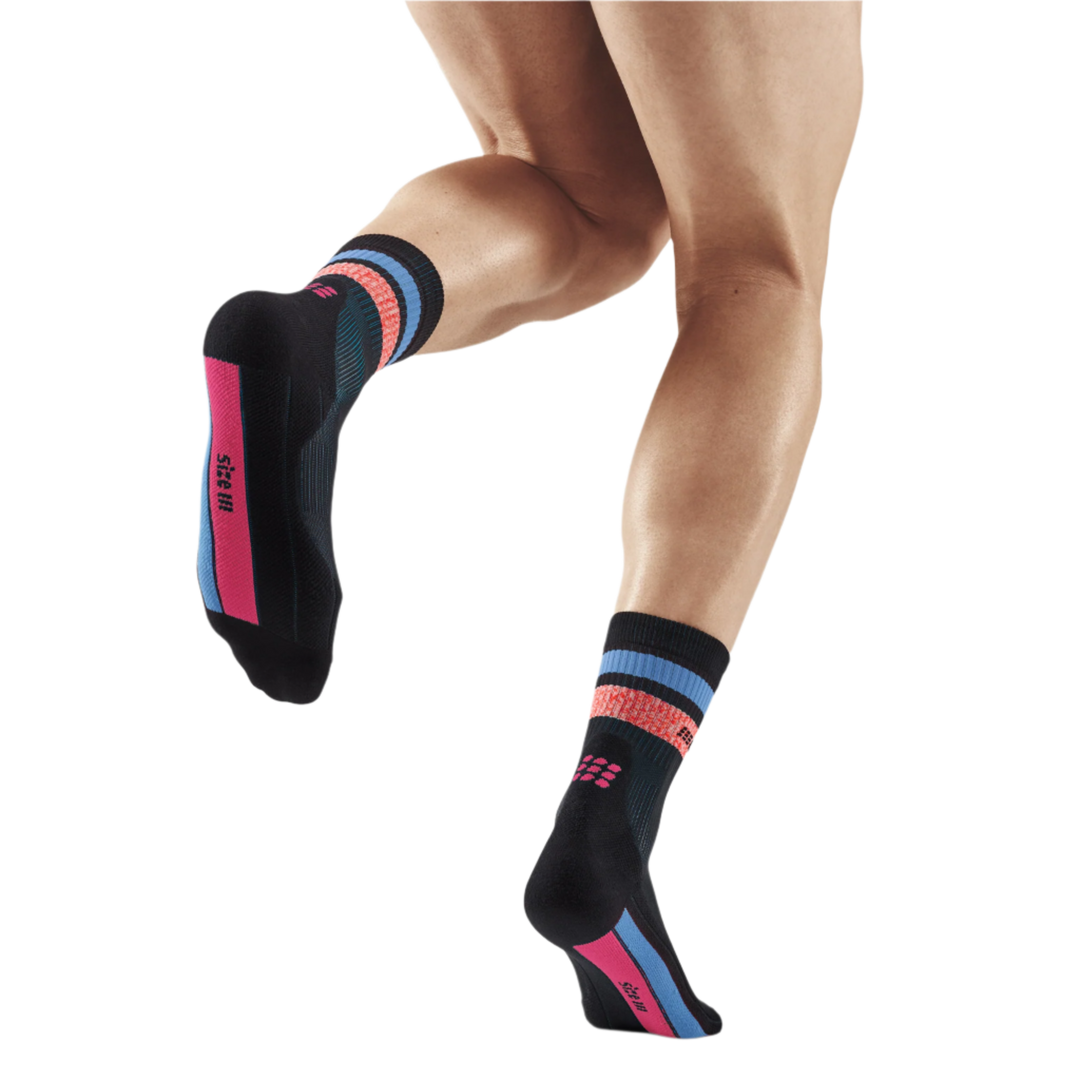 Miami Vibes Mid Cut Compression Socks, Men