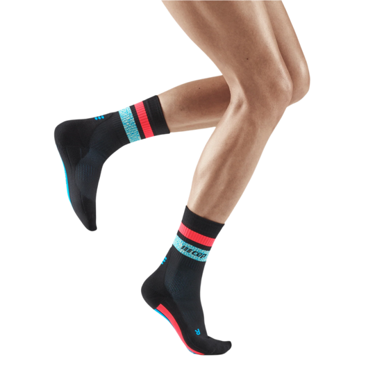 Miami Vibes Mid Cut Compression Socks, Women