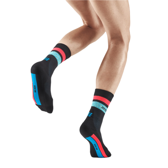 Miami Vibes Mid Cut Compression Socks, Women